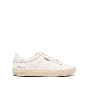 Golden Goose Men Soul Star Nappa Sneakers With White Leather Heel Tab